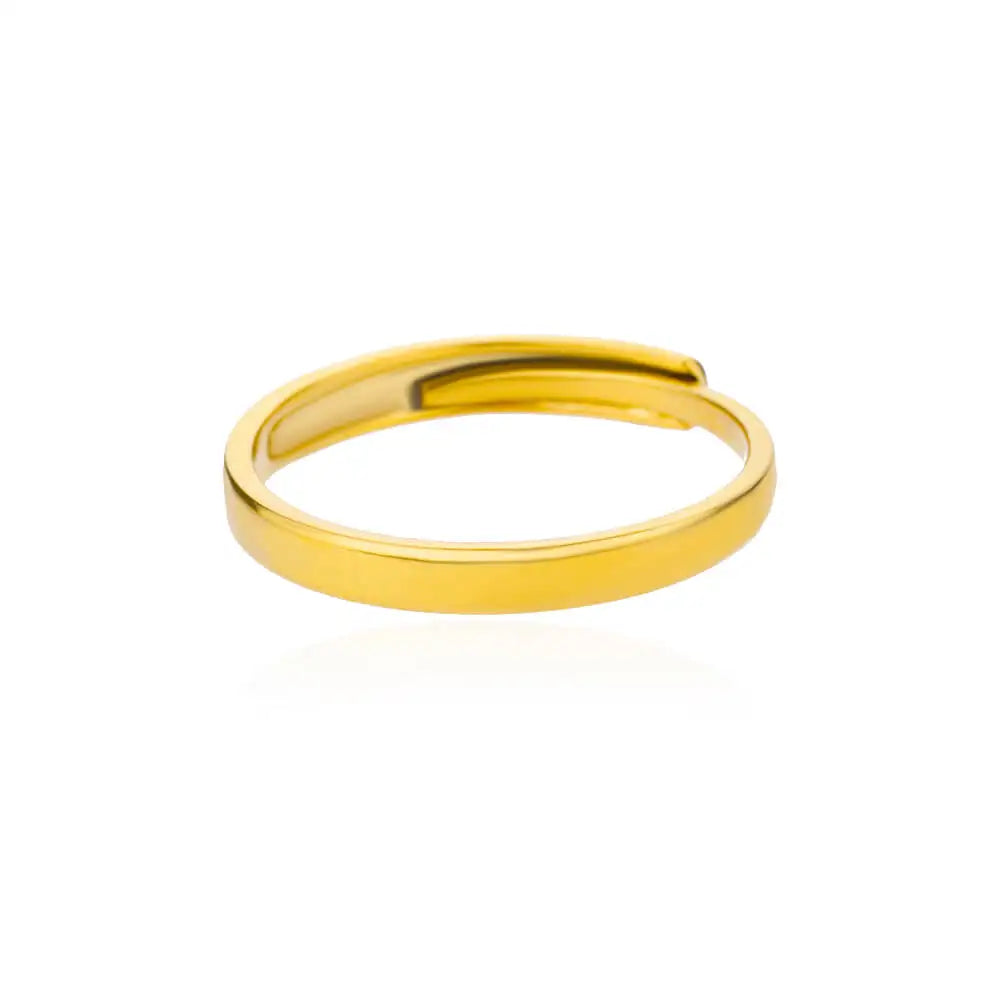 Stainless Steel Rings for Women Gold Color Never Fade Luxury