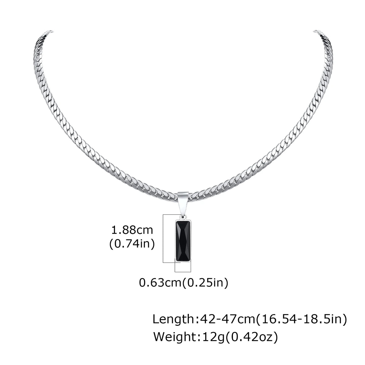 Stainless Steel Hip Hop Jewelry Gifts for Him Boys