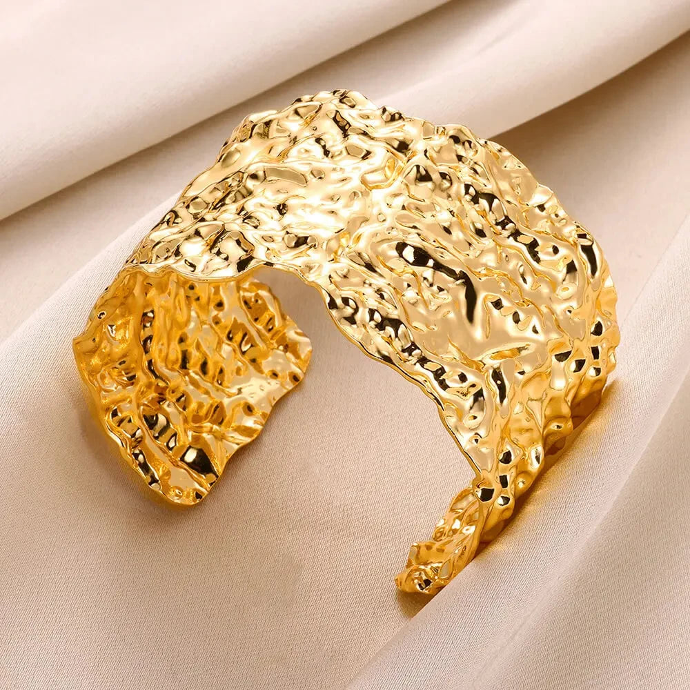 Classic Gold Cuff Bracelet