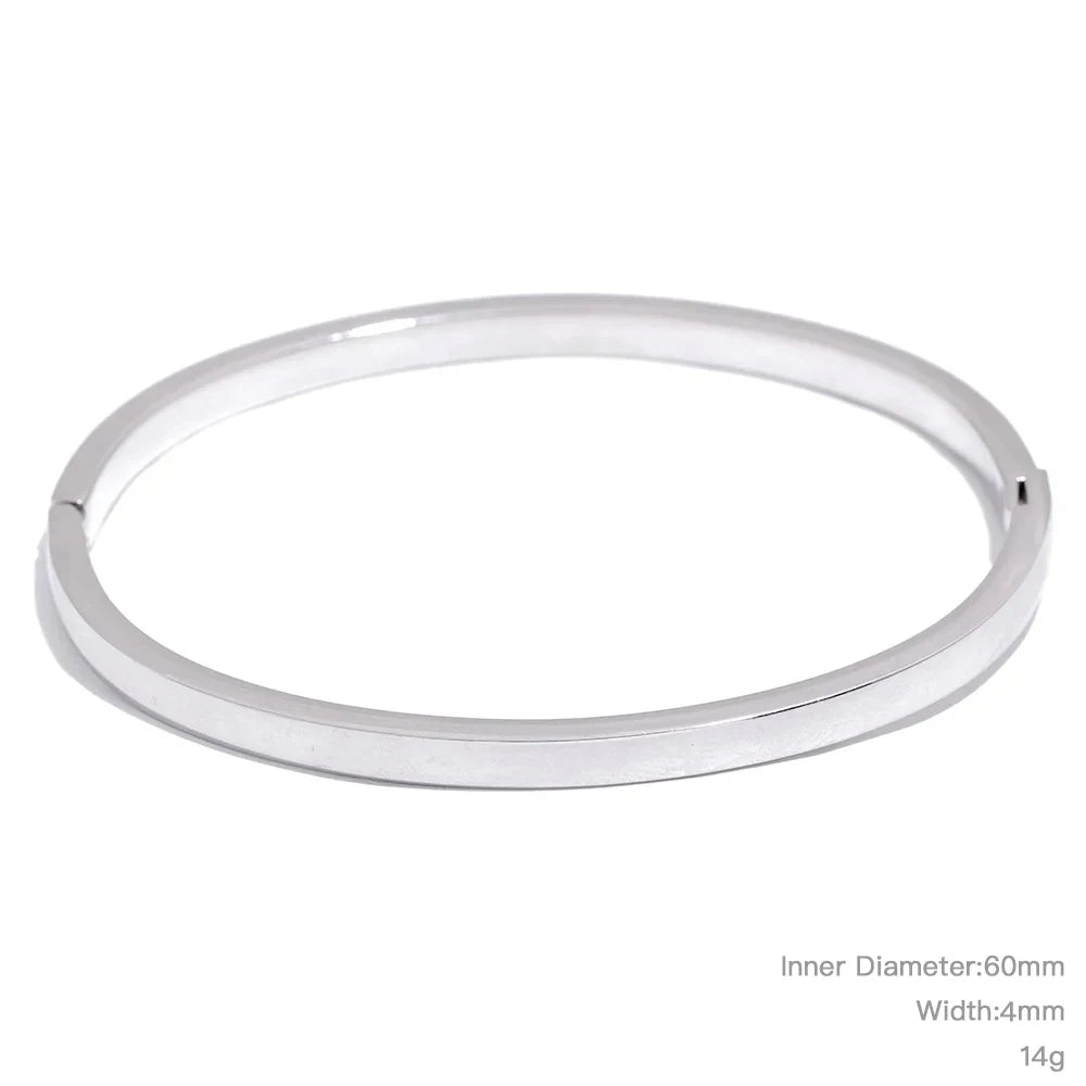 ✨ Aura Gold Bangle ✨ elegant, memorable, and fits a minimalist 18K gold-tone bracelet.