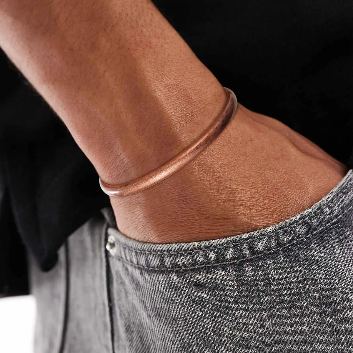 Pure Copper Healing Bracelets for Women Men Waterproof