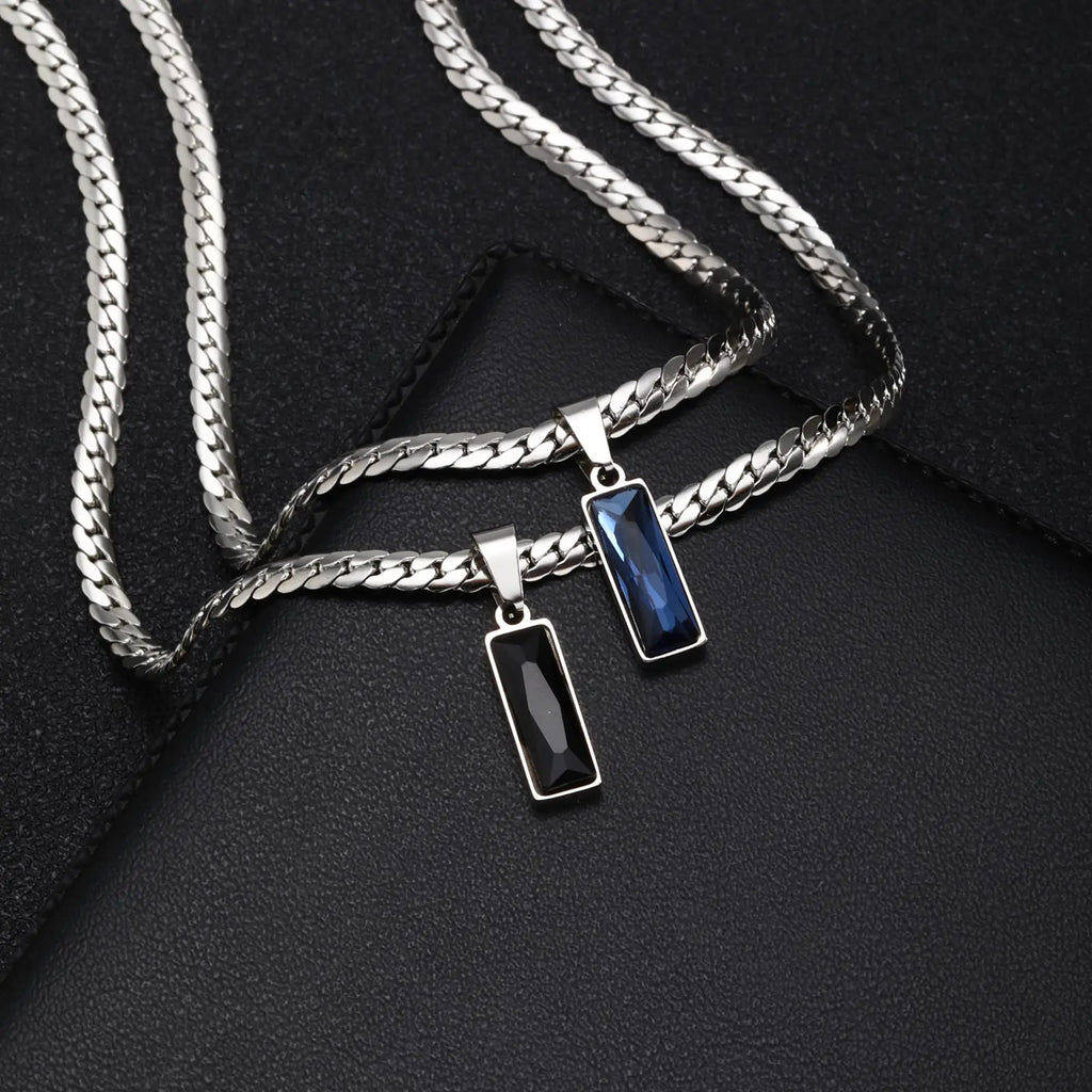 Stainless Steel Hip Hop Jewelry Gifts for Him Boys