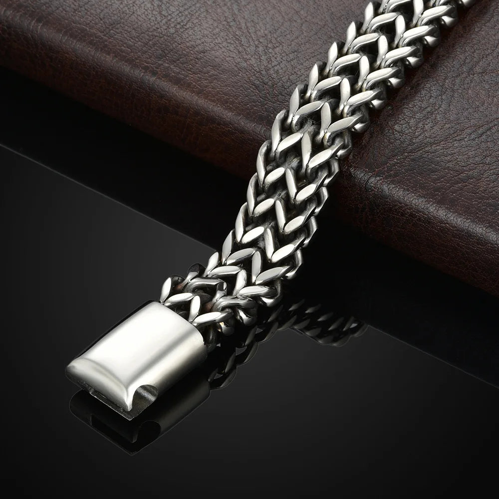 Keel Braided Steel Bracelet
