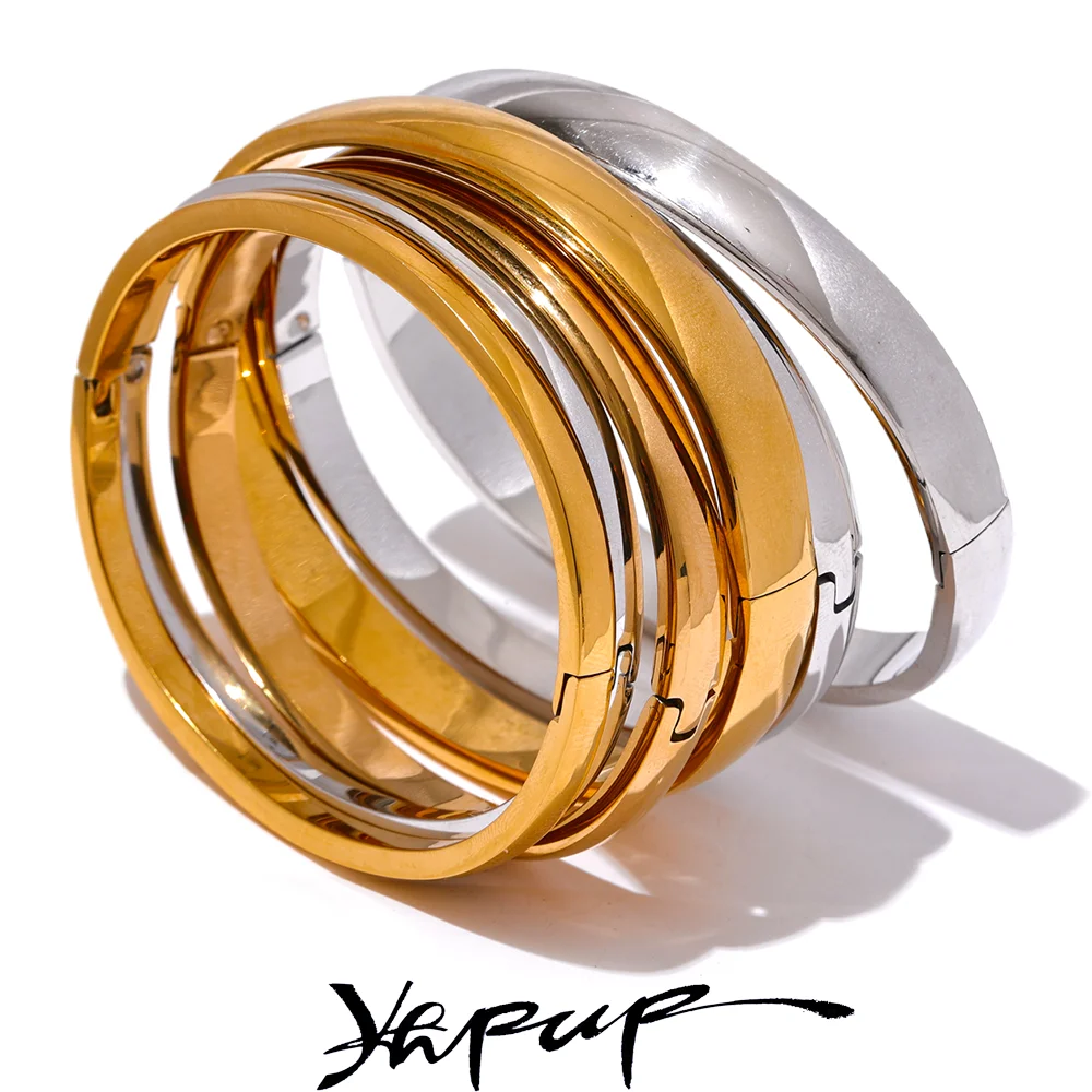 ✨ Aura Gold Bangle ✨ elegant, memorable, and fits a minimalist 18K gold-tone bracelet.