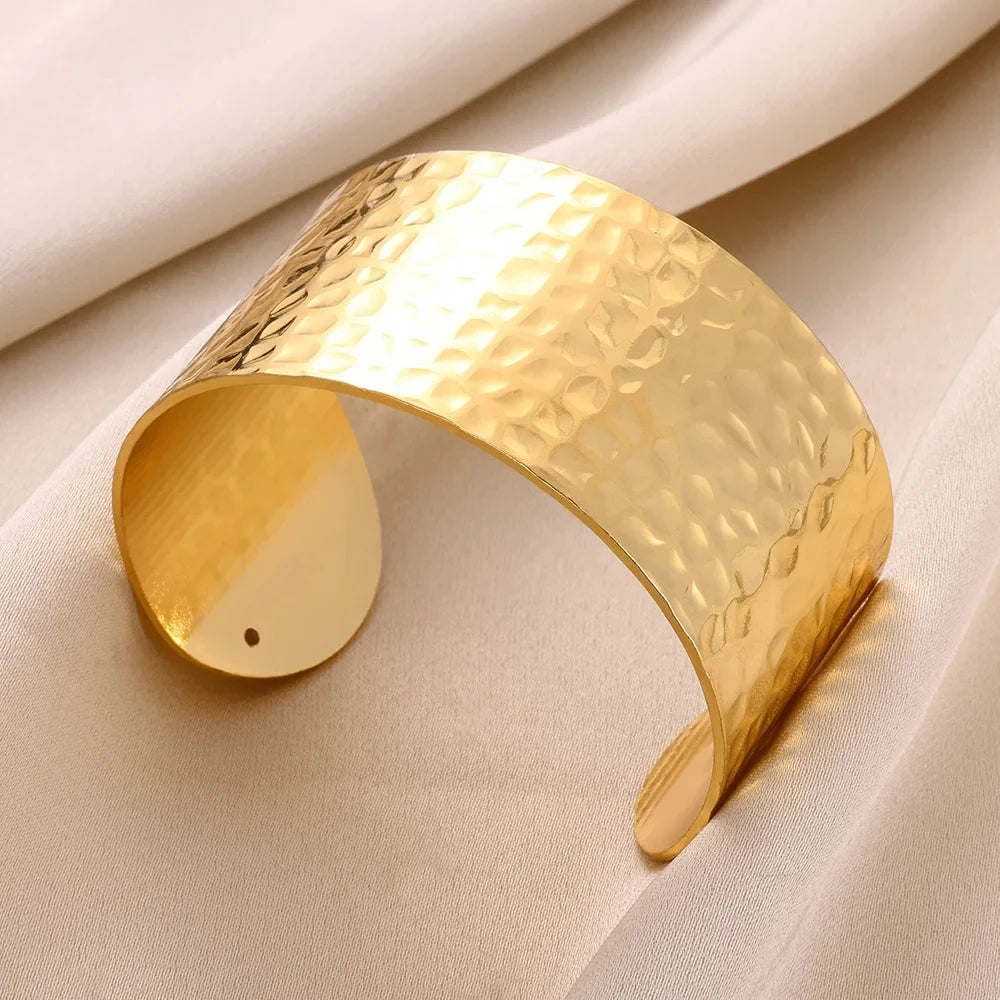 Classic Gold Cuff Bracelet