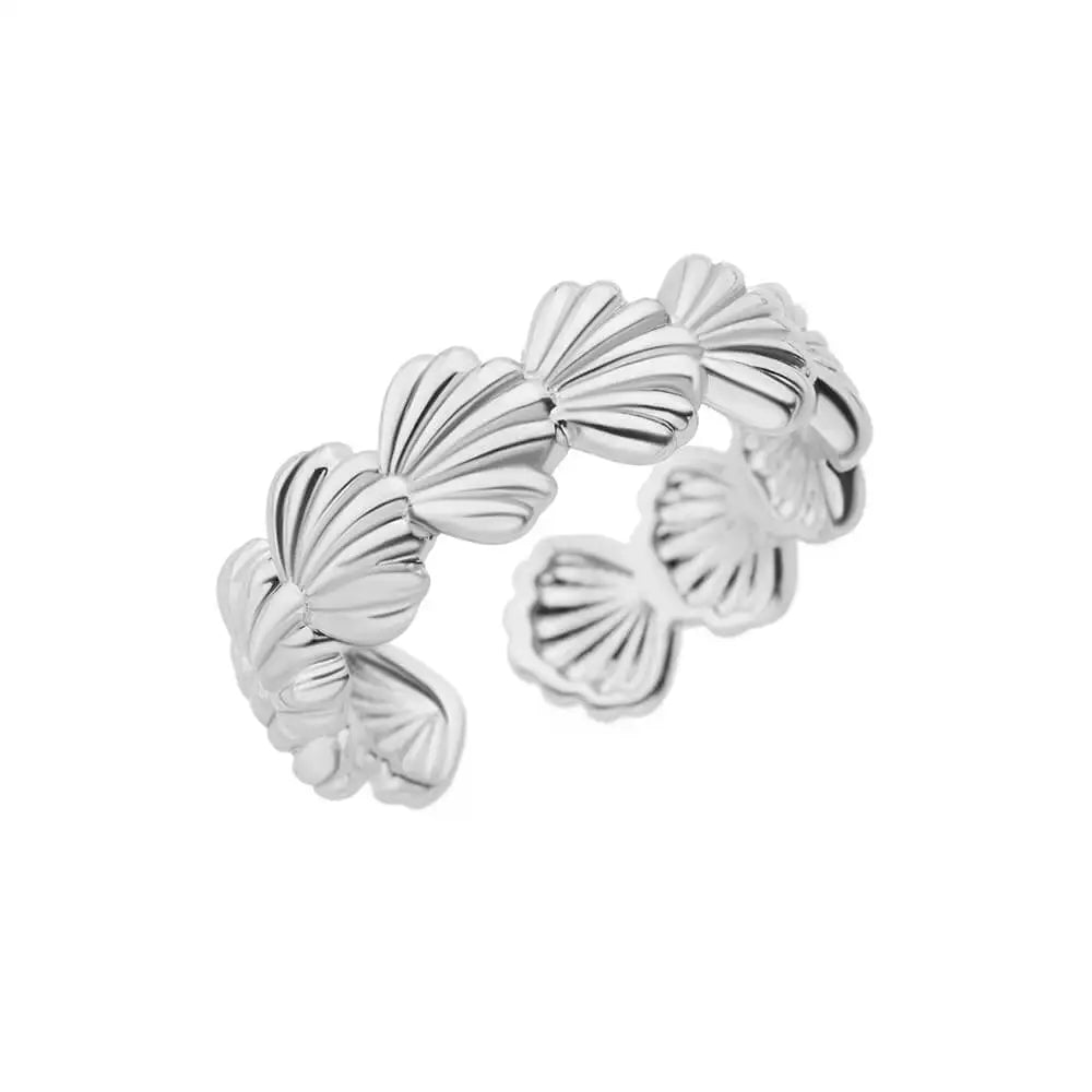 Stainless Steel Rings for Women Gold Color Never Fade Luxury