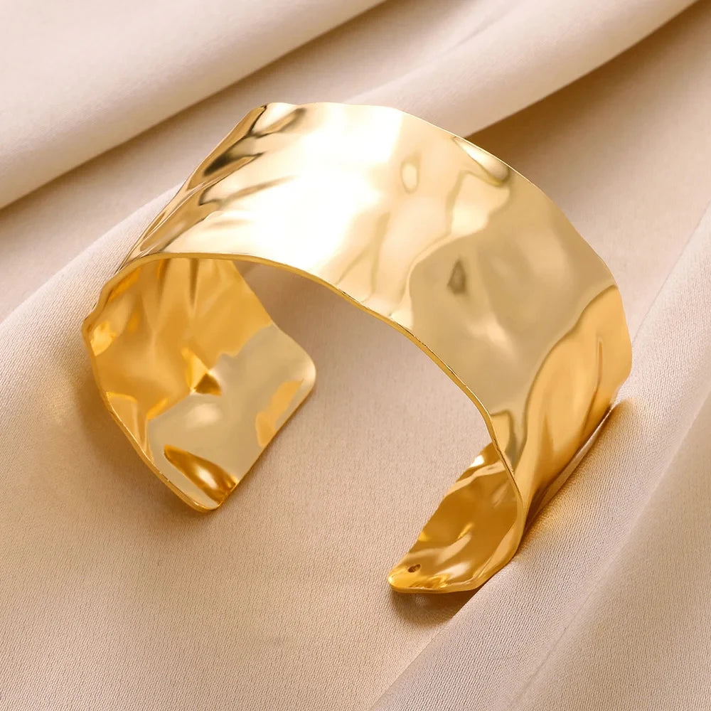 Classic Gold Cuff Bracelet