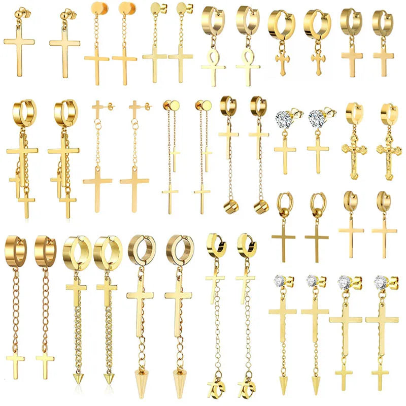 Stylish Earrings For Guy Men Women Jewelry