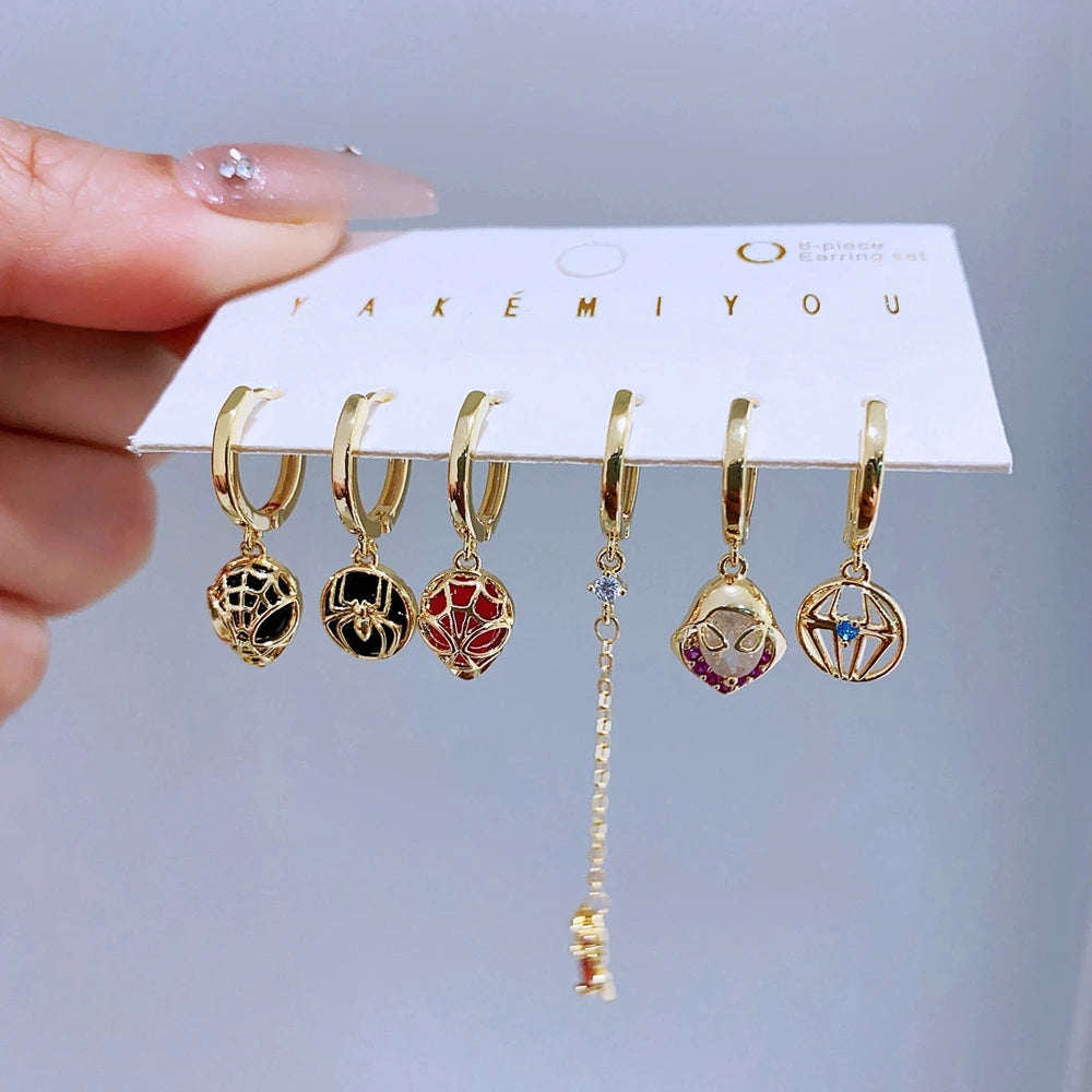 Hero Spider Dangle Earrings