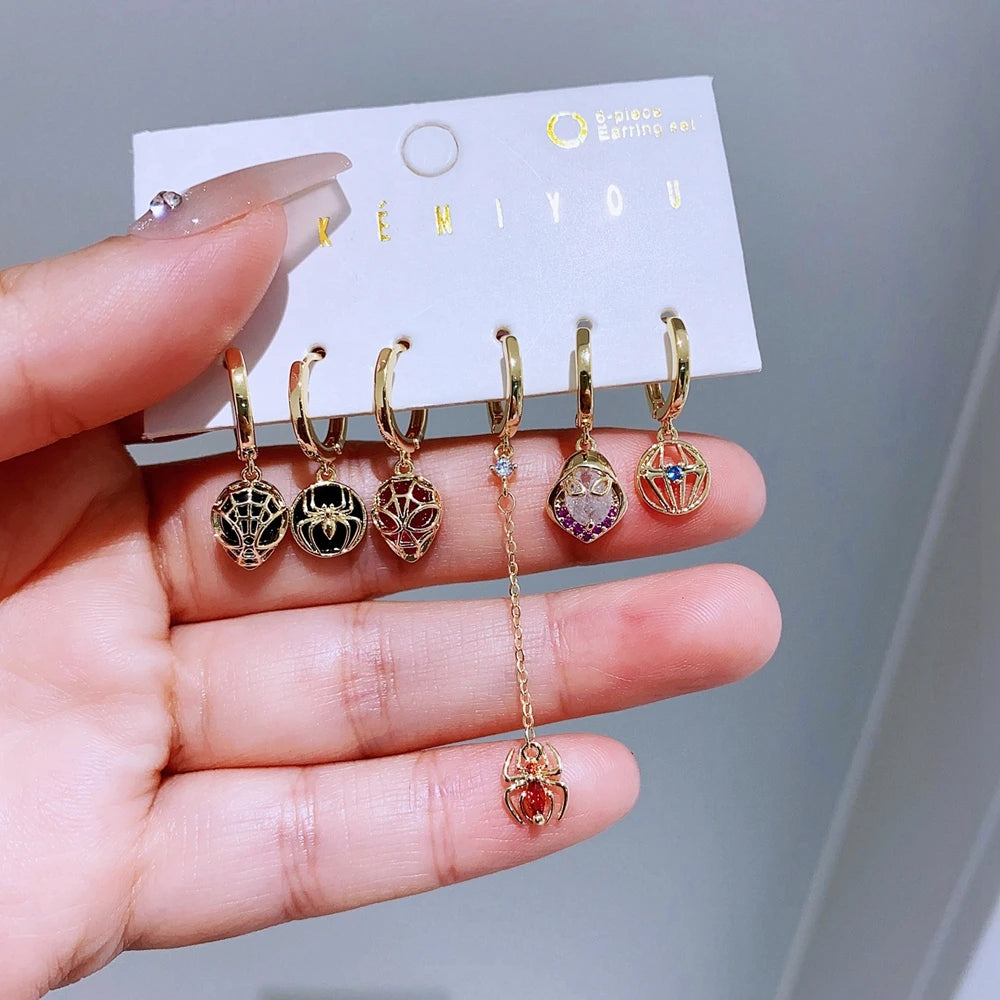 Hero Spider Dangle Earrings