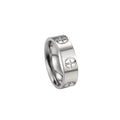Stainless Steel Rings Gold Color Luxury
