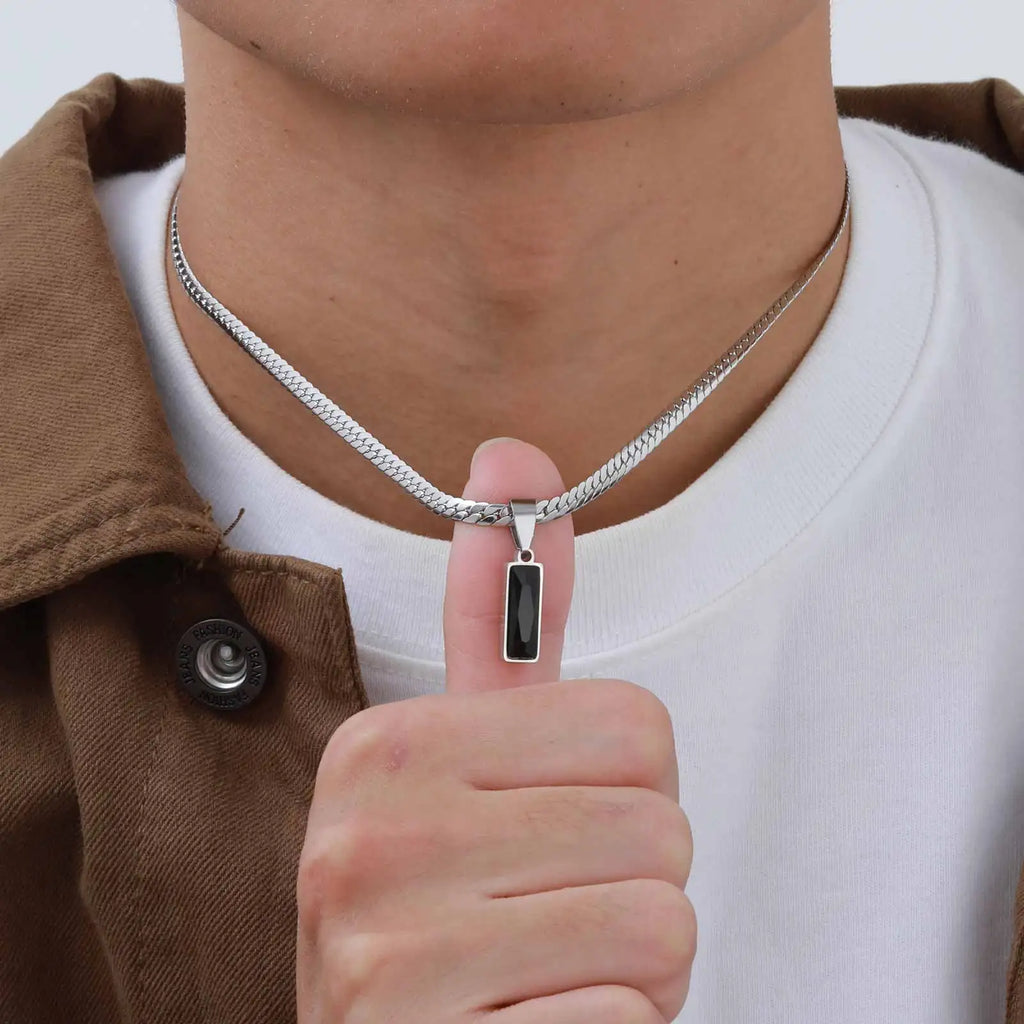Stainless Steel Hip Hop Jewelry Gifts for Him Boys
