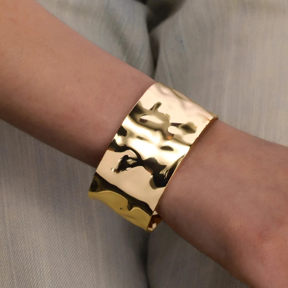 Classic Gold Cuff Bracelet