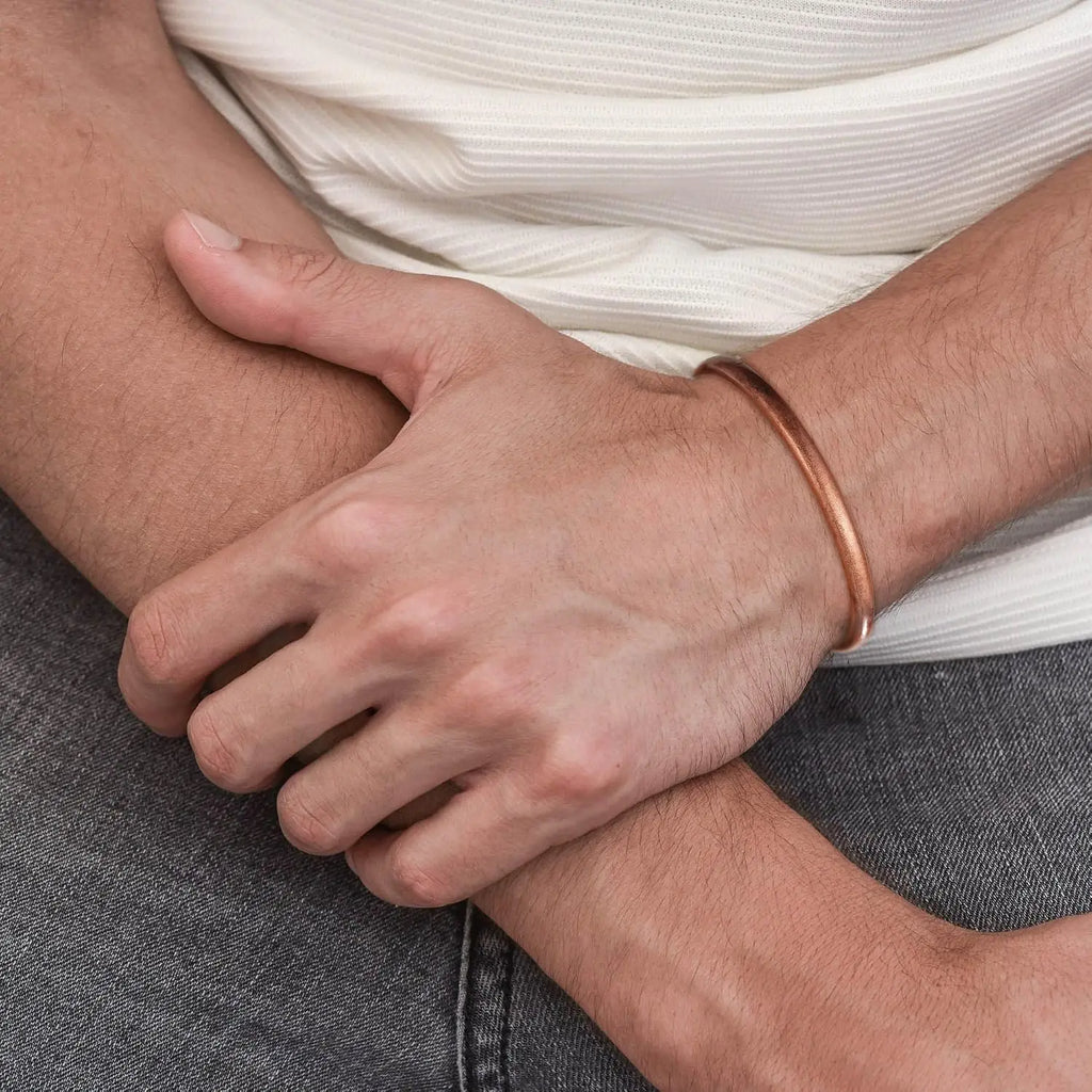 Pure Copper Healing Bracelets for Women Men Waterproof