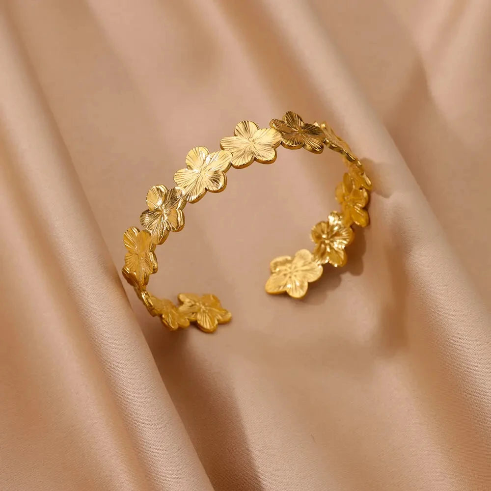 Classic Gold Cuff Bracelet
