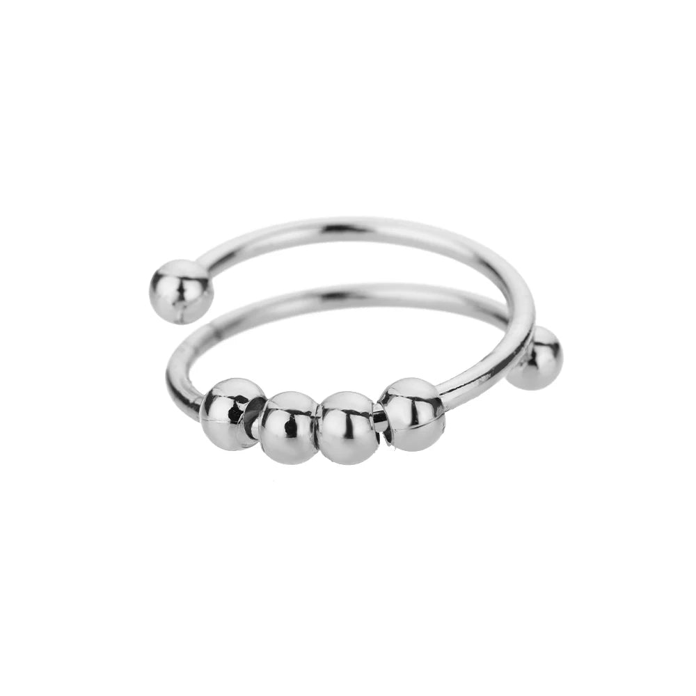 Stainless Steel Rings for Women Gold Color Never Fade Luxury