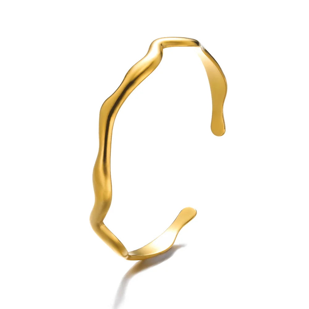 Classic Gold Cuff Bracelet