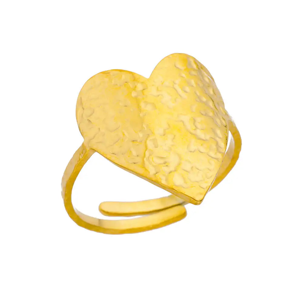 Stainless Steel Rings for Women Gold Color Never Fade Luxury