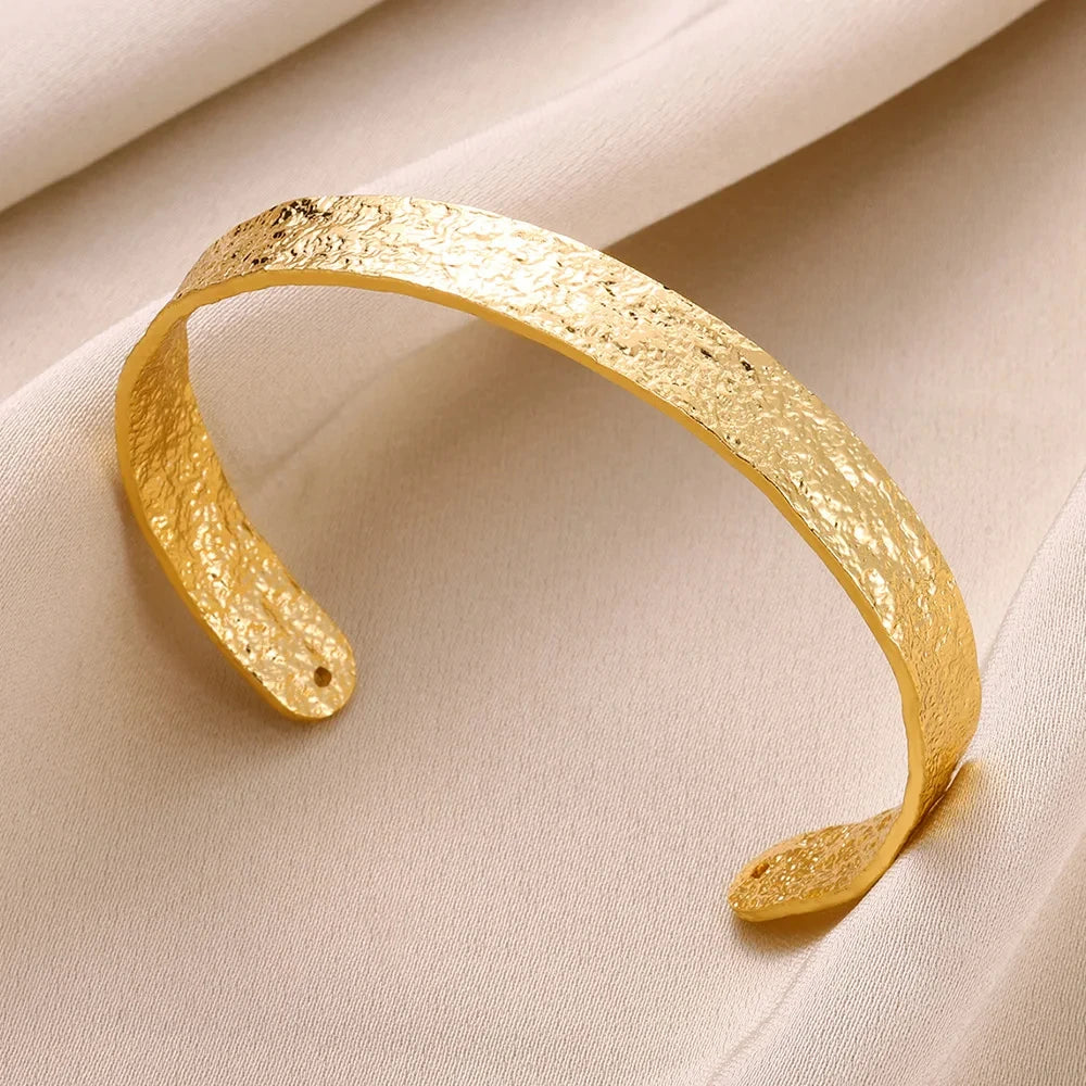 Classic Gold Cuff Bracelet