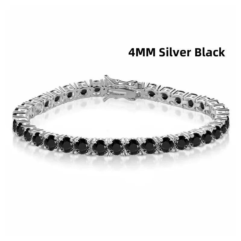 100% Real S925 Sterling Silver 18K Gold Plated Inset 5A Grade Zircon Sparkling
