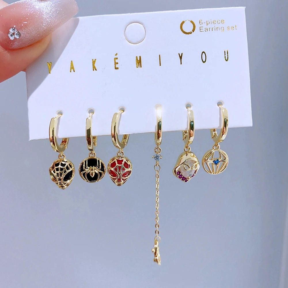 Hero Spider Dangle Earrings